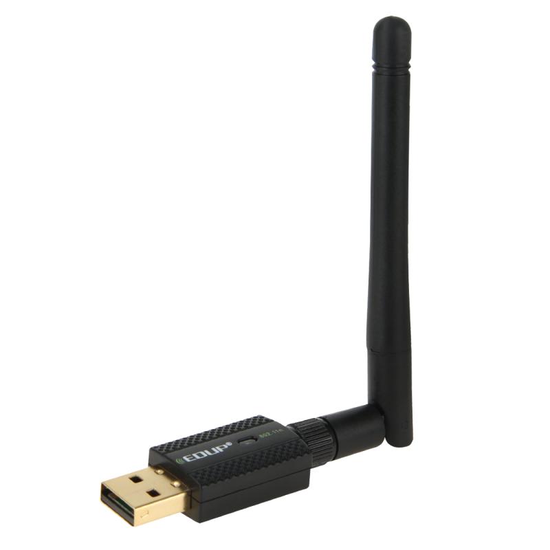 EDUP EP-N1581 Mini USB Wifi 802.11n/g/b 300Mbps 2.4GHz Wireless Adapter External Antenna (EDUP)
