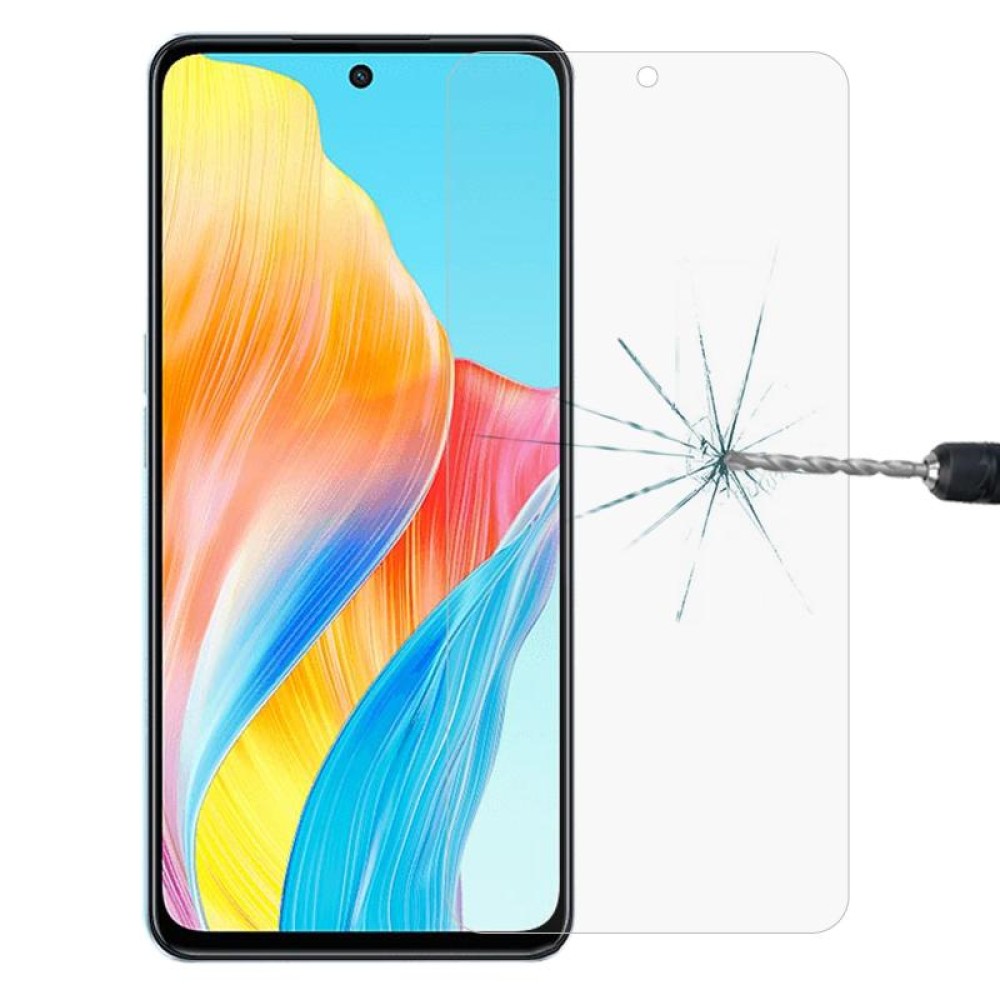 Για OPPO A98 / A58 4G 0.26mm 9H 2.5D Σκληρυμένο γυαλί (Κόκκινο)